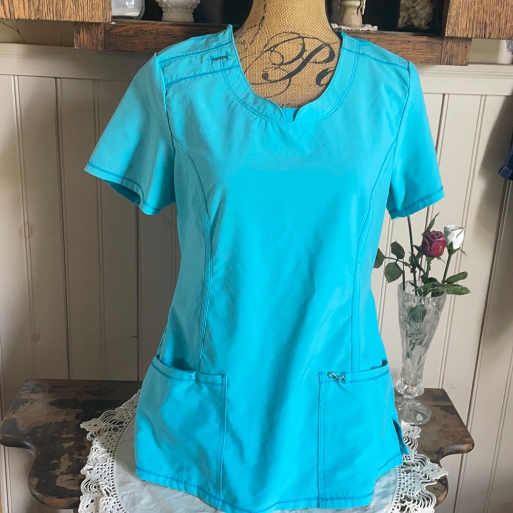 Cherokee Infinity Scrub Top Polyester - image 1